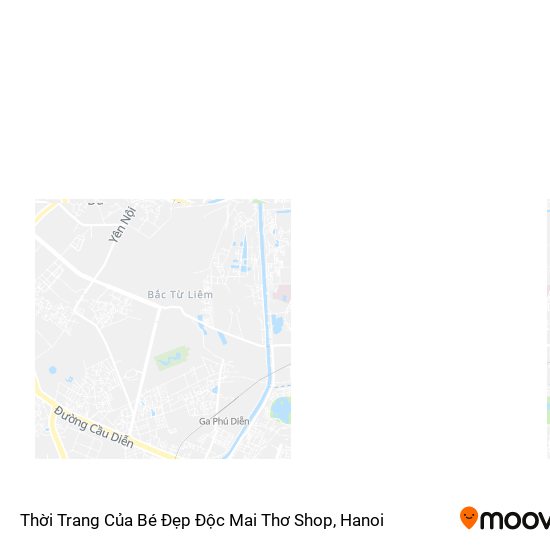 Thời Trang Của Bé Đẹp Độc Mai Thơ Shop map