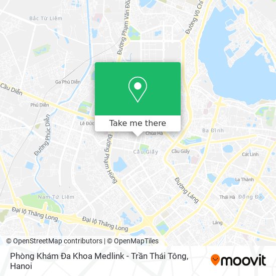 Phòng Khám Đa Khoa Medlink - Trần Thái Tông map