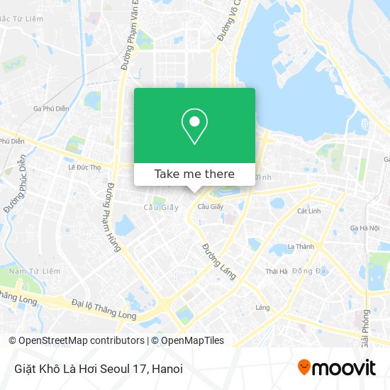 Giặt Khô Là Hơi Seoul 17 map