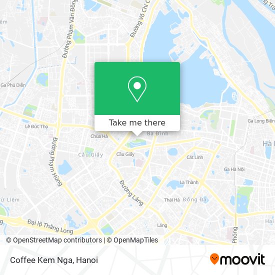 Coffee Kem Nga map
