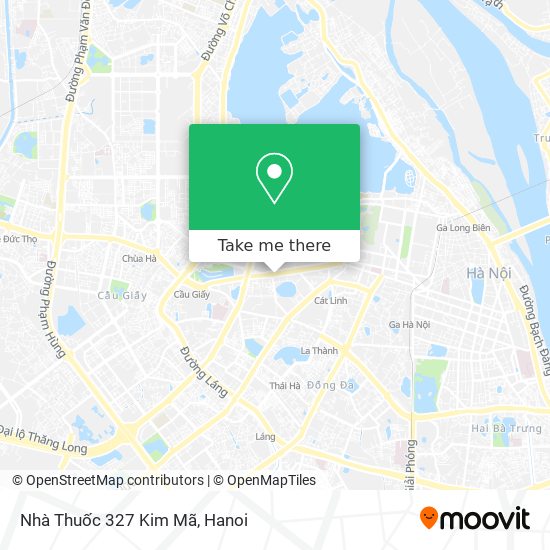 Nhà Thuốc 327 Kim Mã map