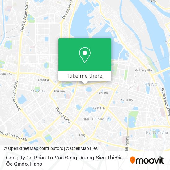 Công Ty Cổ Phần Tư Vấn Đông Dương-Siêu Thị Địa Ốc Qindo map