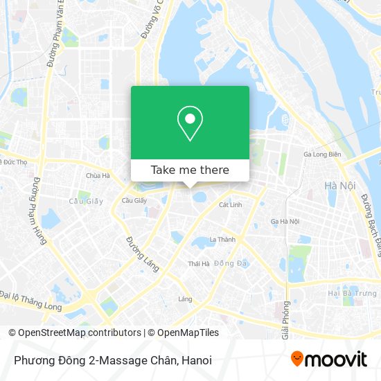 Phương Đông 2-Massage Chân map