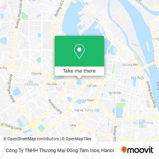 Công Ty TNHH Thương Mại Đồng Tâm Inox map