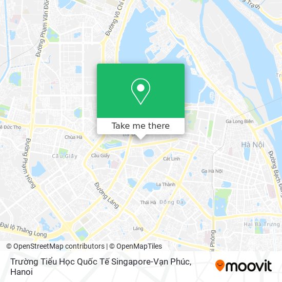 Trường Tiểu Học Quốc Tế Singapore-Vạn Phúc map