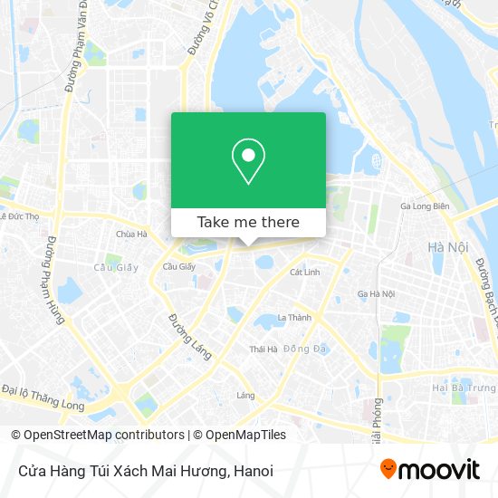 Cửa Hàng Túi Xách Mai Hương map