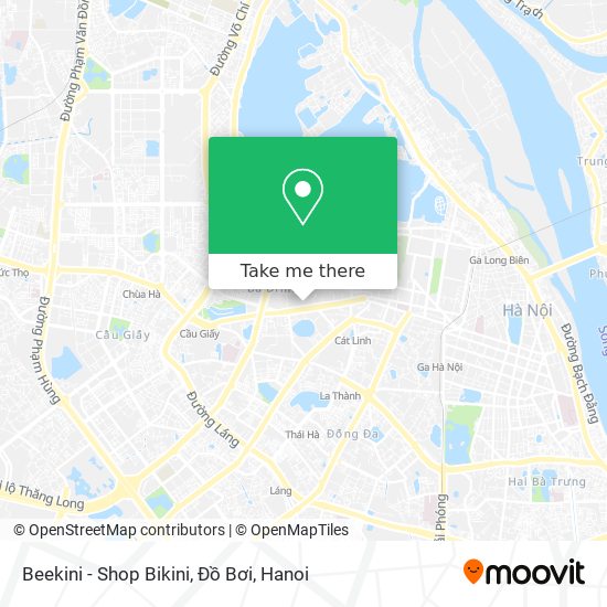 Beekini - Shop Bikini, Đồ Bơi map