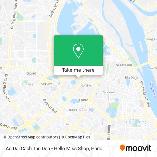 Áo Dài Cách Tân Đẹp - Hello Miss Shop map