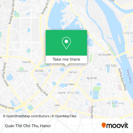 Quán Thịt Chó Thu map