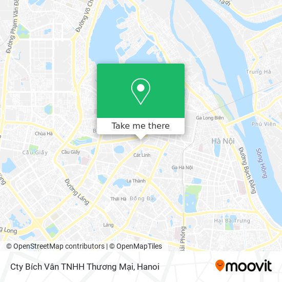 Cty Bích Vân TNHH Thương Mại map