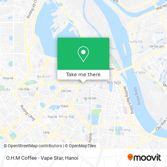 O.H.M Coffee - Vape Star map