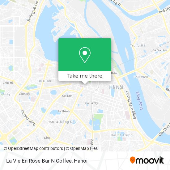 La Vie En Rose Bar N Coffee map