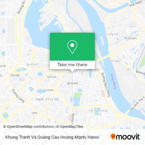 Khung Tranh Và Quảng Cáo Hoàng Mạnh map