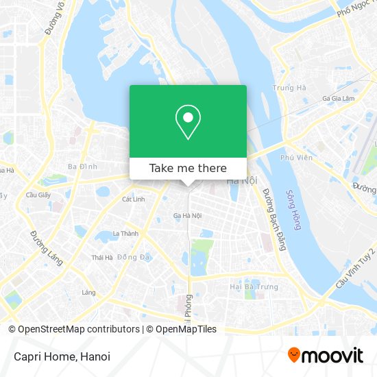 Capri Home map
