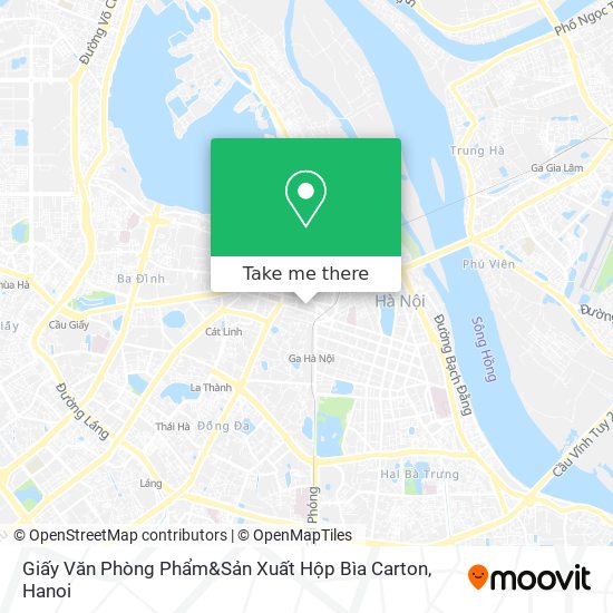 Giấy Văn Phòng Phẩm&Sản Xuất Hộp Bìa Carton map