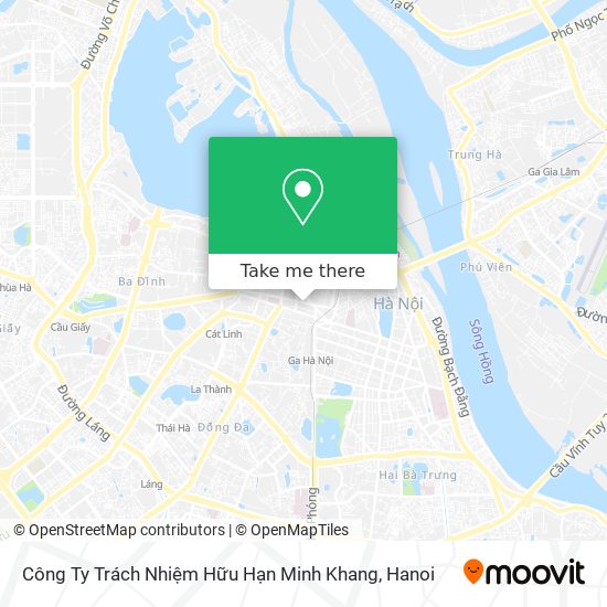Công Ty Trách Nhiệm Hữu Hạn Minh Khang map