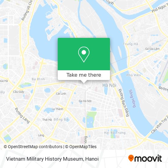 Vietnam Military History Museum map