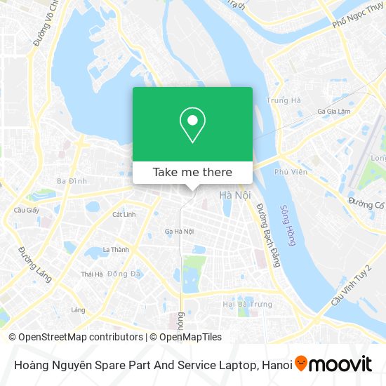 Hoàng Nguyên Spare Part And Service Laptop map