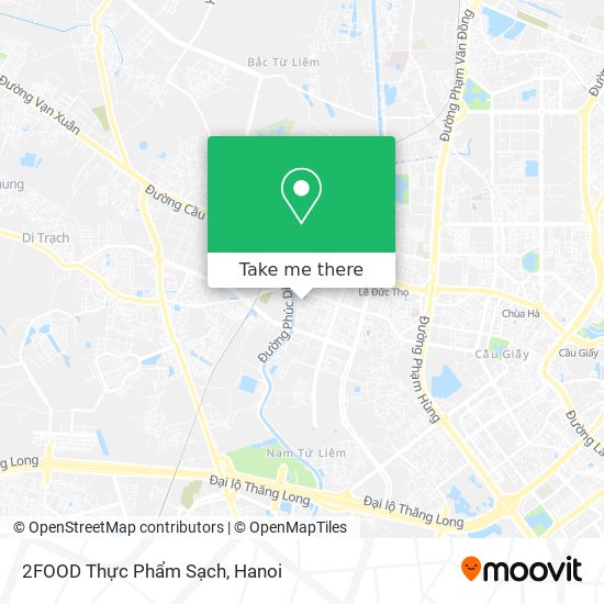 2FOOD Thực Phẩm Sạch map