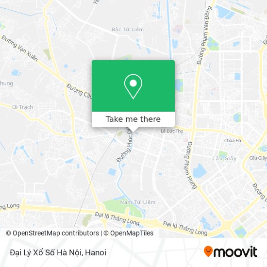 Đại Lý Xổ Số Hà Nội map