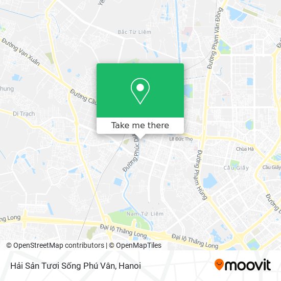 Hải Sản Tươi Sống Phú Vân map