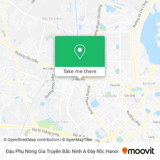 Đậu Phụ Nóng Gia Truyền Bắc Ninh A Đây Rồi map