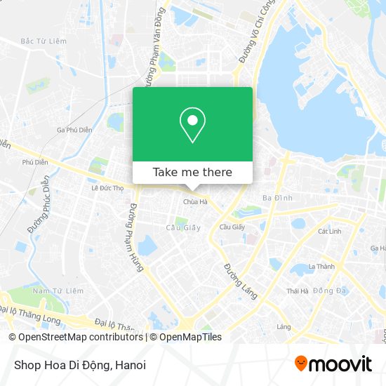 Shop Hoa Di Động map
