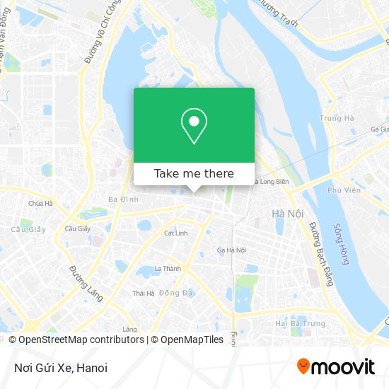 Nơi Gửi Xe map