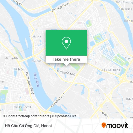 Hồ Câu Cá Ông Già map