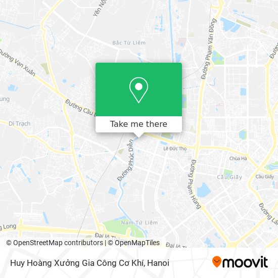 Huy Hoàng Xưởng Gia Công Cơ Khí map