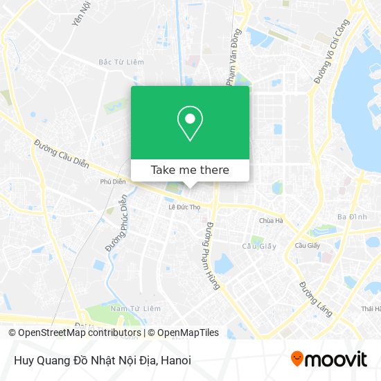 Huy Quang Đồ Nhật Nội Địa map