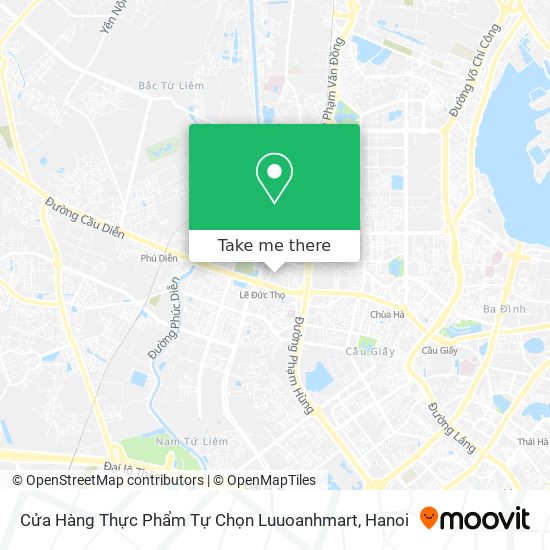 Cửa Hàng Thực Phẩm Tự Chọn Luuoanhmart map