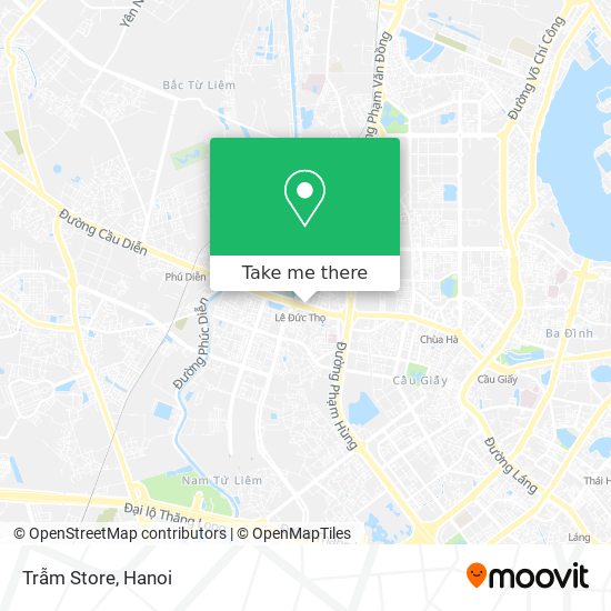 Trẫm Store map