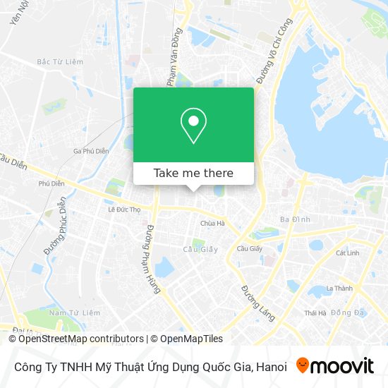 Công Ty TNHH Mỹ Thuật Ứng Dụng Quốc Gia map