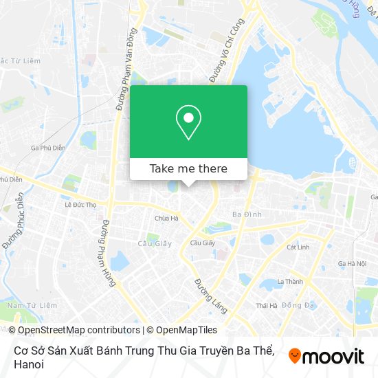 Cơ Sở Sản Xuất Bánh Trung Thu Gia Truyền Ba Thể map