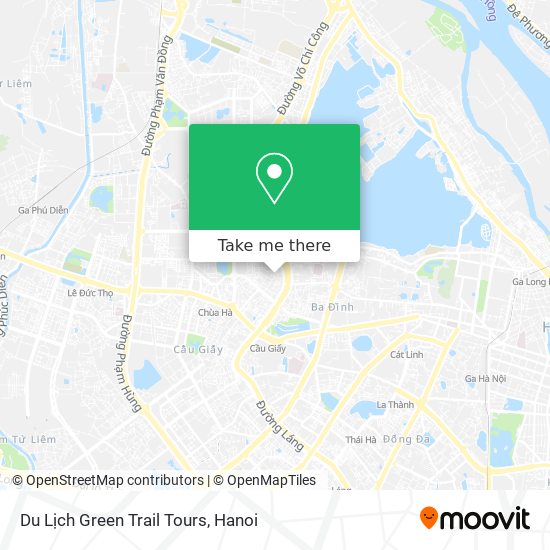 Du Lịch Green Trail Tours map