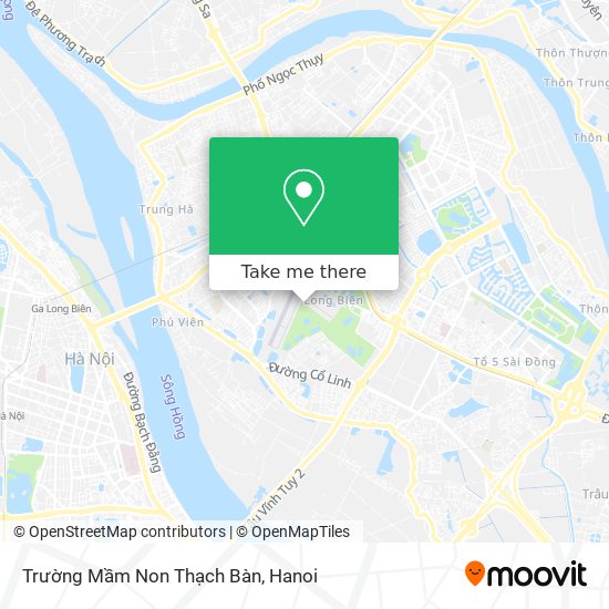 Trường Mầm Non Thạch Bàn map