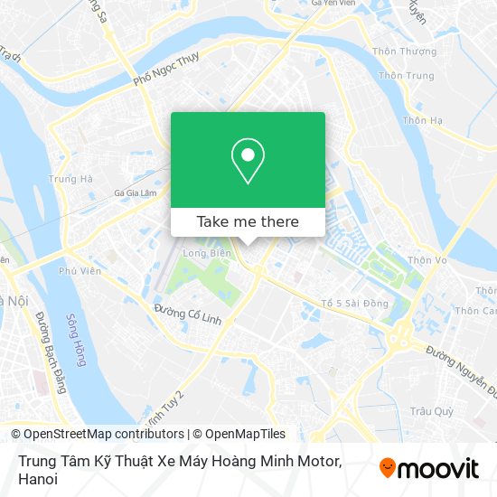 Trung Tâm Kỹ Thuật Xe Máy Hoàng Minh Motor map