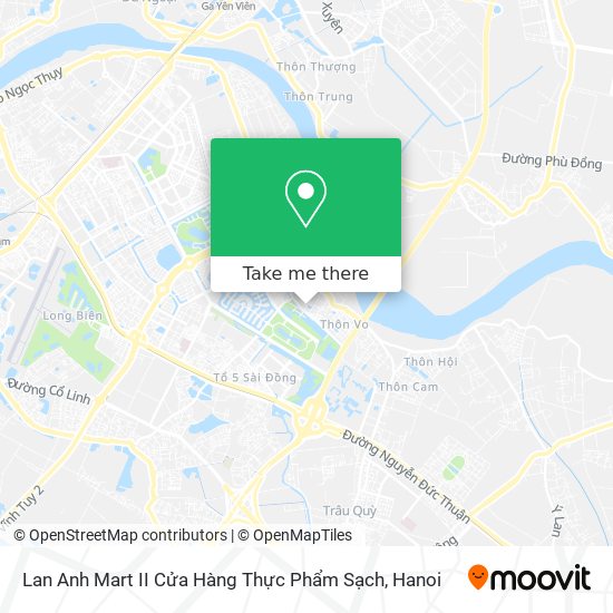 Lan Anh Mart II Cửa Hàng Thực Phẩm Sạch map