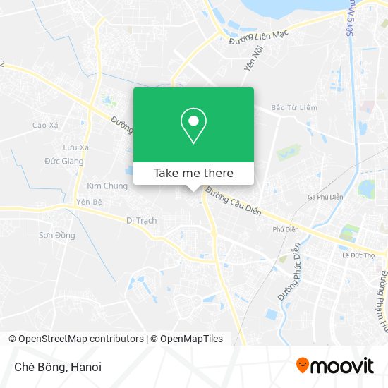 Chè Bông map