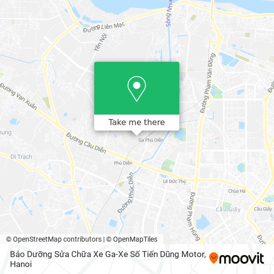 Bảo Dưỡng Sửa Chữa Xe Ga-Xe Số Tiến Dũng Motor map