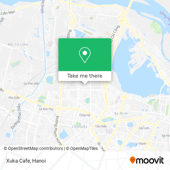 Xuka Cafe map