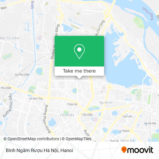 Bình Ngâm Rượu Hà Nội map