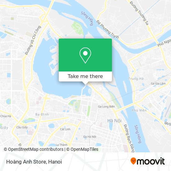Hoàng Anh Store map