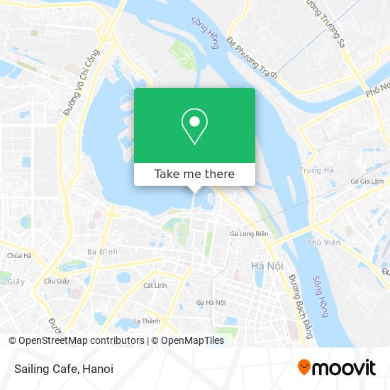 Sailing Cafe map