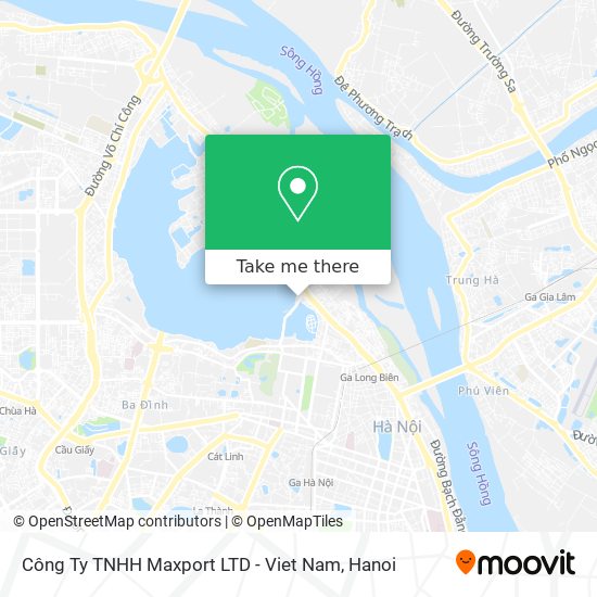 Công Ty TNHH Maxport LTD - Viet Nam map