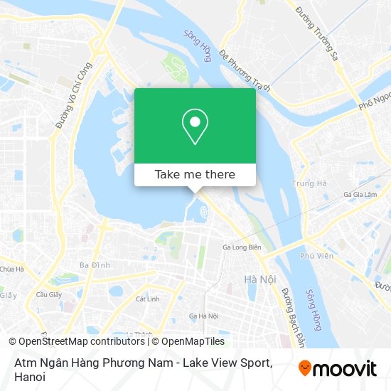 Atm Ngân Hàng Phương Nam - Lake View Sport map