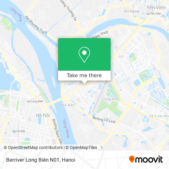 Berriver Long Biên N01 map