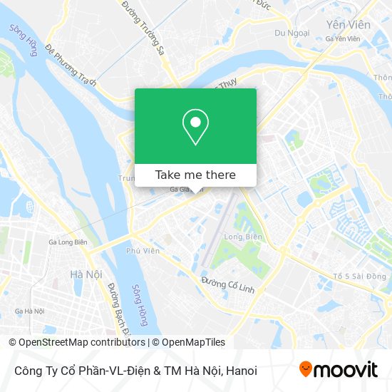 Công Ty Cổ Phần-VL-Điện & TM Hà Nội map