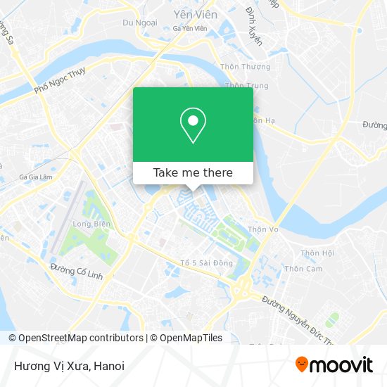 Hương Vị Xưa map